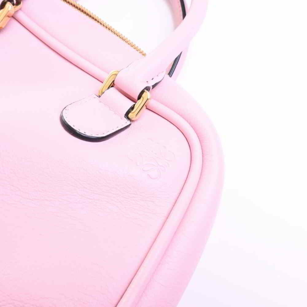 LOEWE Loewe leather Amazona 75 shoulder bag pink - Picture 8 of 8
